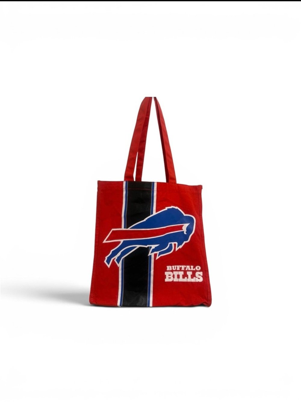 NFL Red Tote with Blue Buffalo Bills Logo